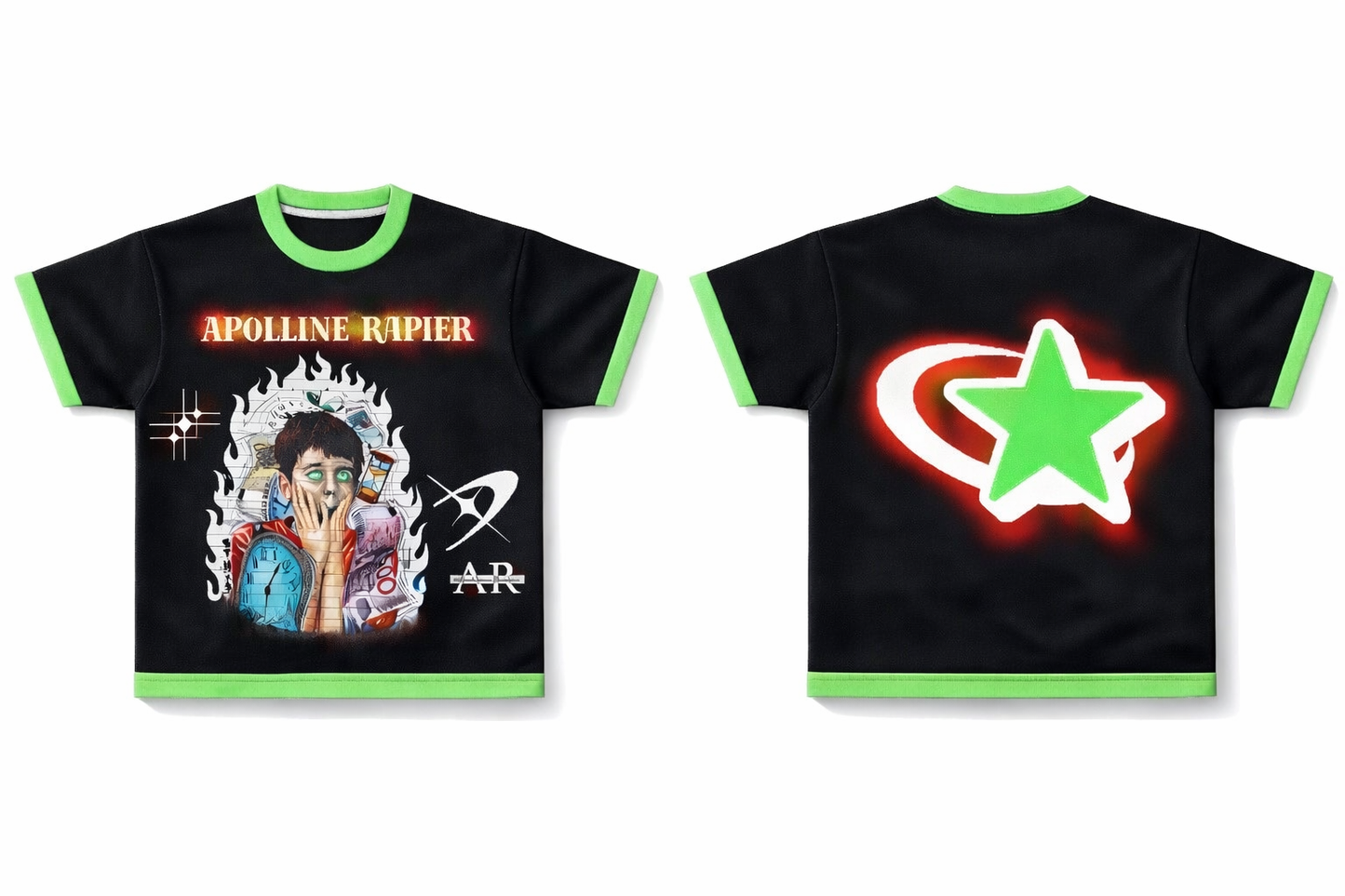 Black Graphic Tee