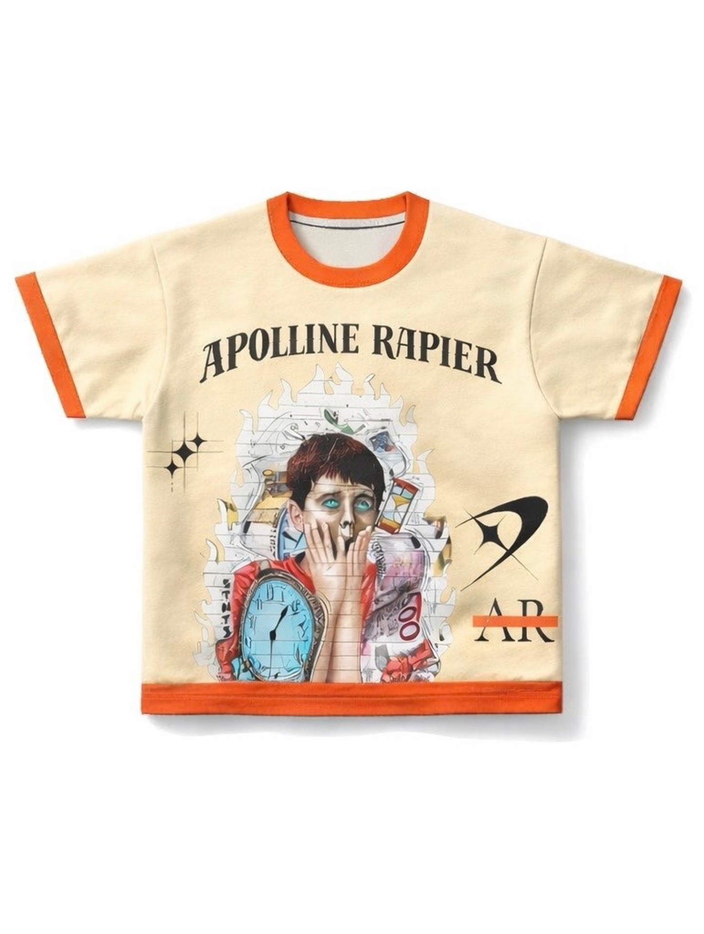 Tan Graphic Tee