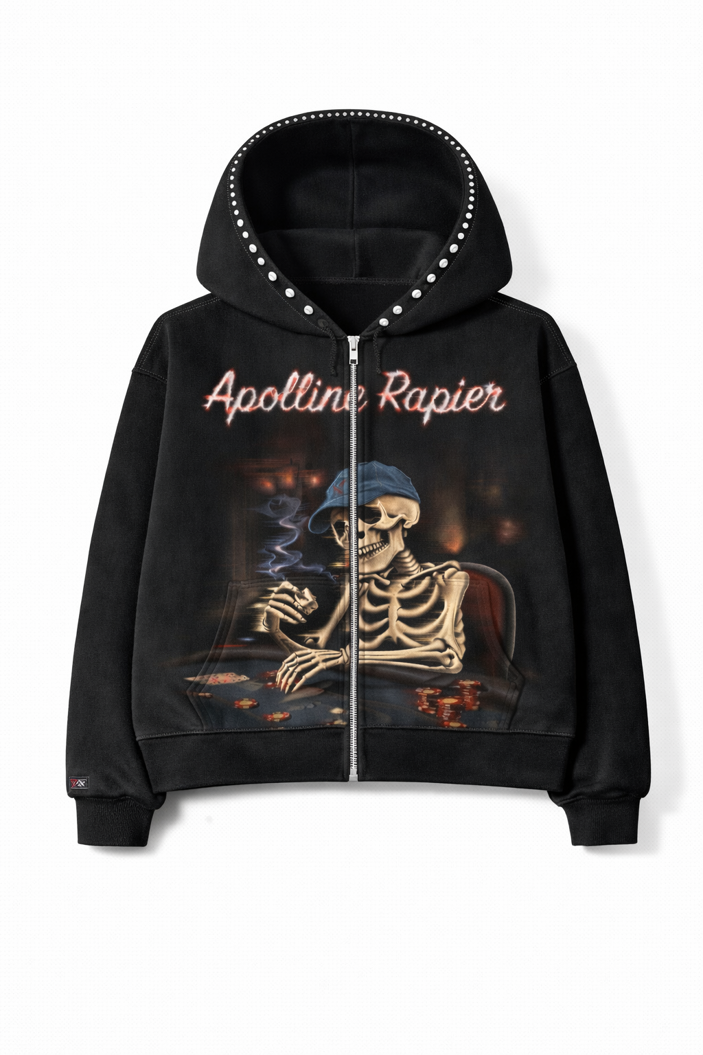 Black Zip Hoodie